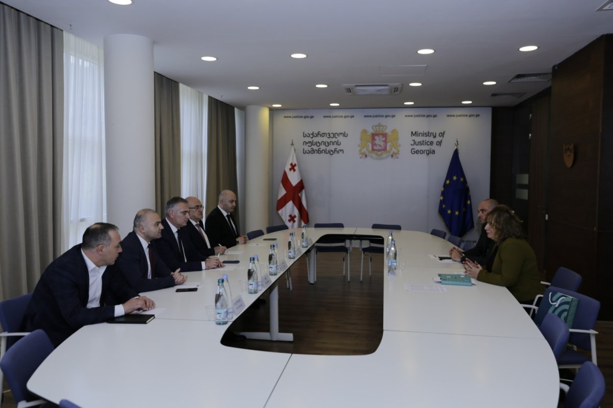 პერსონალურ მონაცემთა დაცვის სამსახურის უფროსი იუსტიციის მინისტრს შეხვდა
